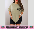 SINGLE COLOR SCREEN PRINT - BE BOLD