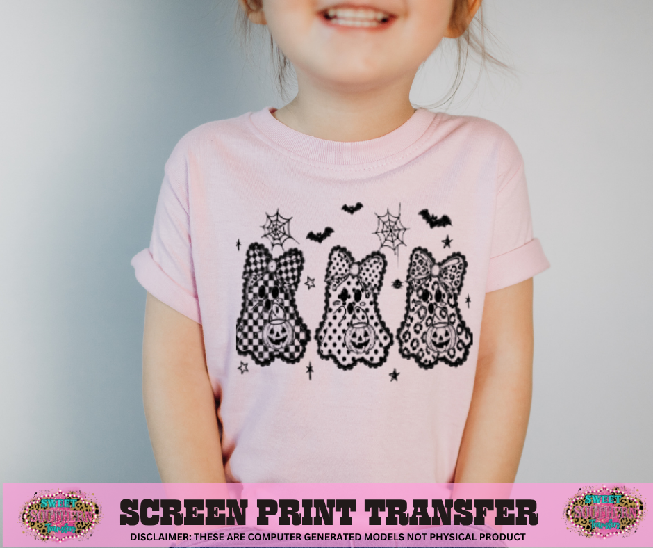 SINGLE COLOR SCREEN PRINT -3 BOOS
