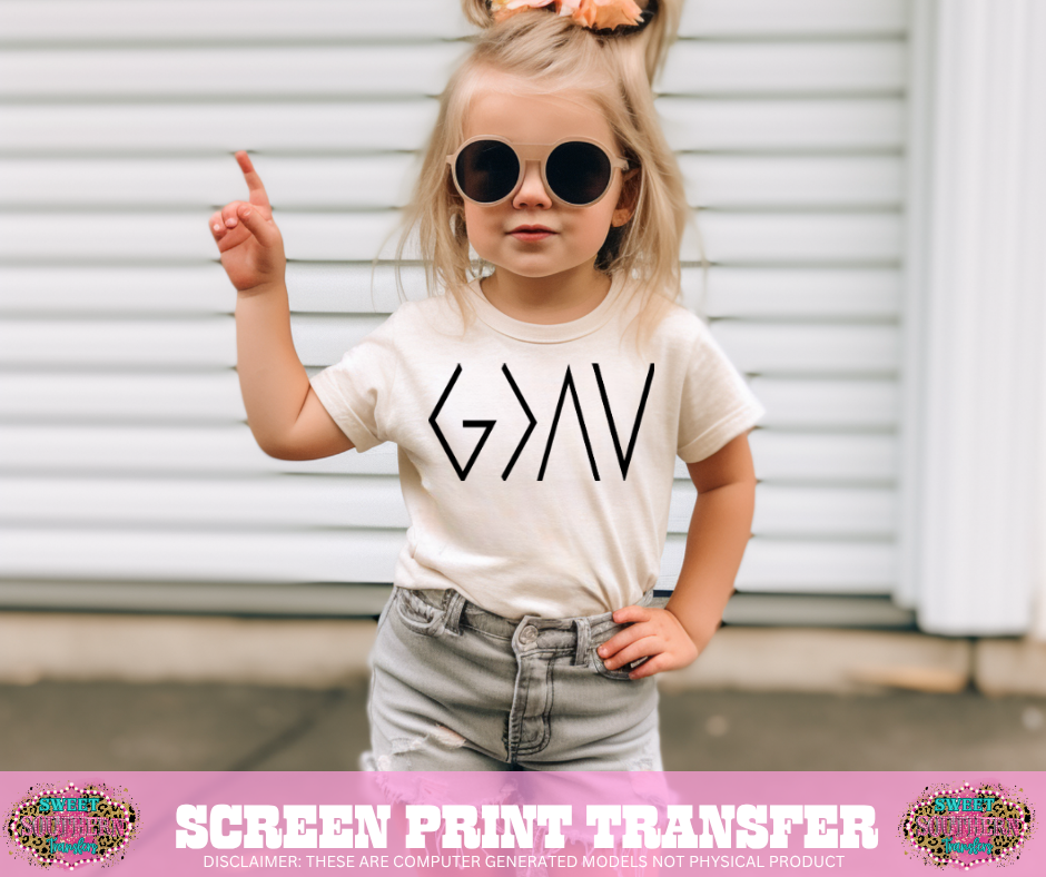 SINGLE COLOR SCREEN PRINT - G KID
