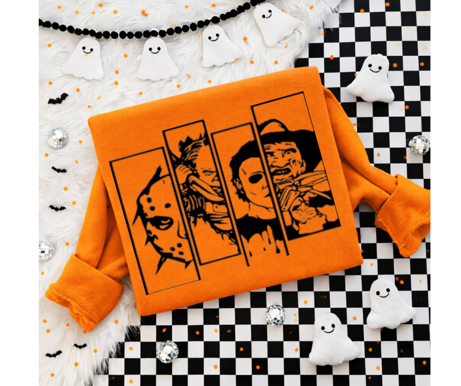SINGLE COLOR SCREEN PRINT - FACESSSS