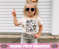 SINGLE COLOR SCREEN PRINT - BOOS AND BOWS