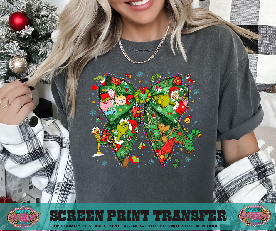 FULL COLOR SCREEN PRINT - G BOW