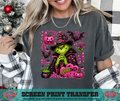 FULL COLOR SCREEN PRINT - G PINK