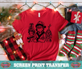 SINGLE COLOR SCREEN PRINT - G 3 PEOPLE