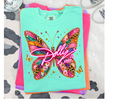 FULL COLOR SCREEN PRINT - D RHINESTONE