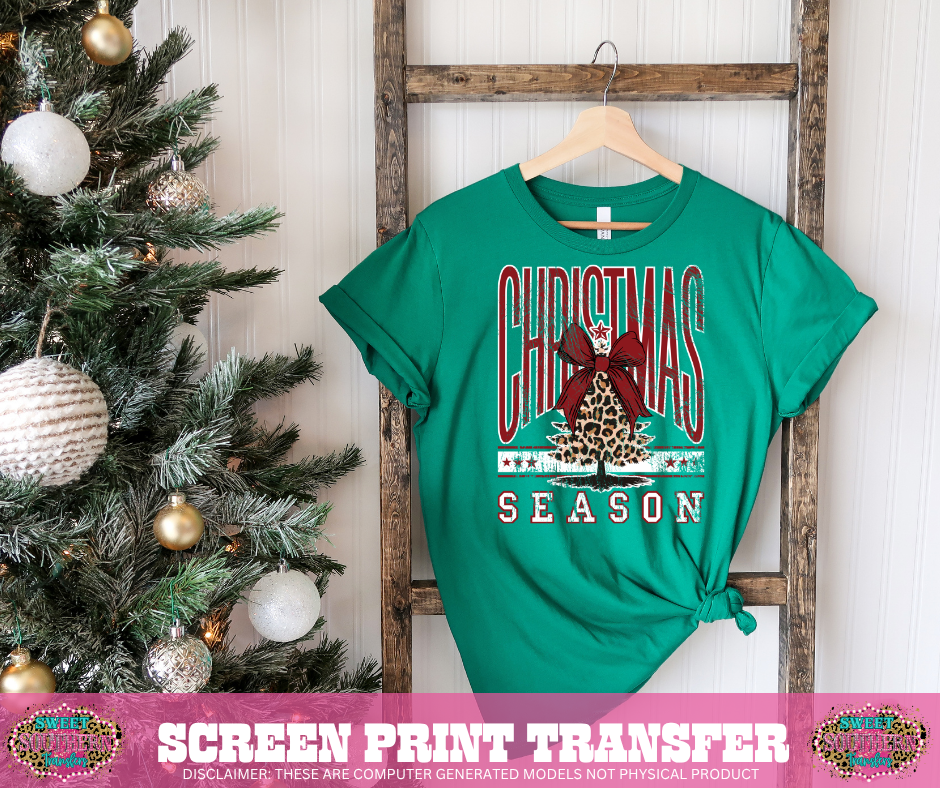 FULL COLOR SCREEN PRINT - CHRISTMAS SEASON