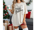 SINGLE COLOR SCREEN PRINT - MERRY CHRISTMAS BOW