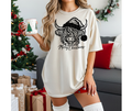 SINGLE COLOR SCREEN PRINT - MERRY CHRISTMAS COW