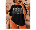 SINGLE COLOR SCREEN PRINT - 3 PUMPKINS (BLACK NOT WHITE)