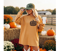 SINGLE COLOR SCREEN PRINT -  COZY SEASON PUMPKIN