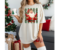 FULL COLOR SCREEN PRINT - SANTA CHEETAH