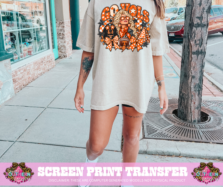 FULL COLOR SCREEN PRINT - D V