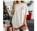 SINGLE COLOR SCREEN PRINT - SANTA DOT