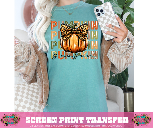 FULL COLOR SCREEN PRINT - PUMPKIN SEASON