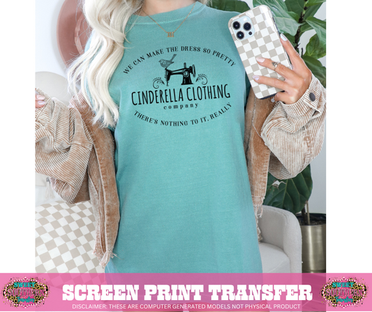 SINGLE COLOR SCREEN PRINT   - CINDY CLOTHING CO