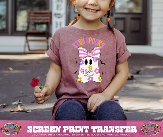 FULL COLOR SCREEN PRINT - STAY SPOOKY