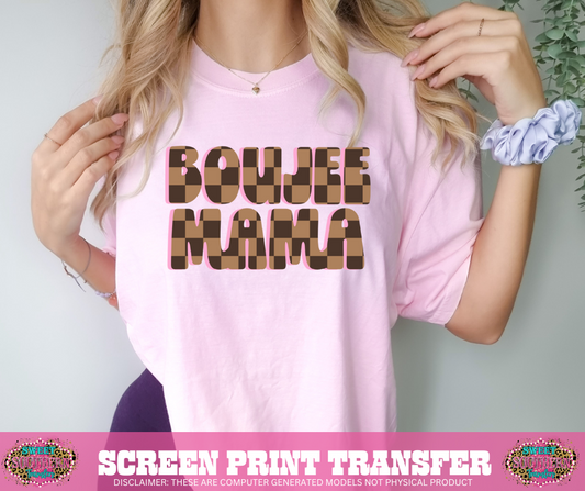 FULL COLOR SCREEN PRINT - BOUJEE MAMA