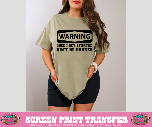 SCREEN PRINT TRANSFER - WARNING ONCE I GET STARTED