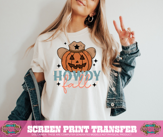 FULL COLOR SCREEN PRINT - HOWDY FALL