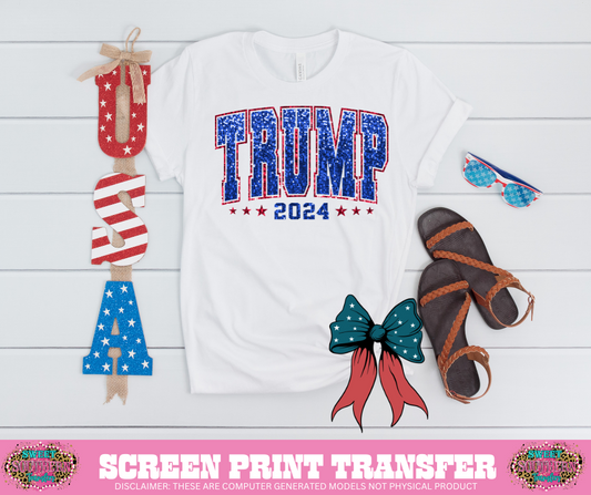 FULL COLOR SCREEN PRINT - T GLITTER 2024