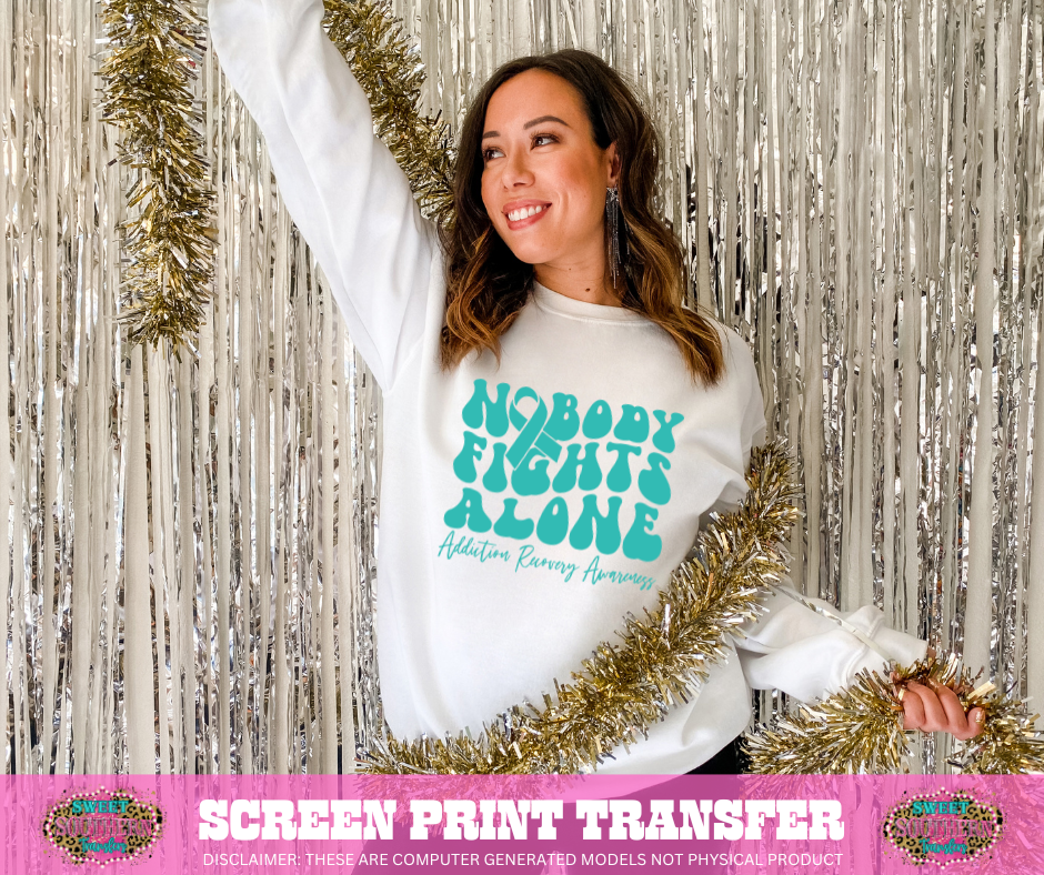 SINGLE COLOR SCREEN PRINT TRANSFER  - RECOVERY