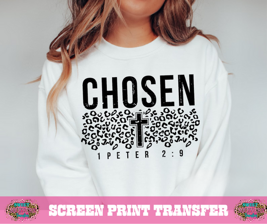 SCREEN PRINT TRANSFER - CHOSEN