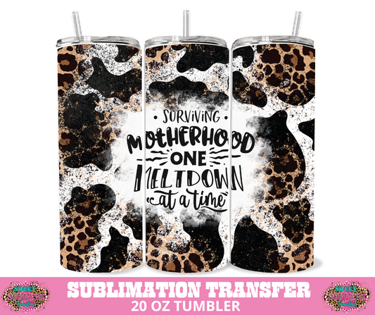 SUBLIMATION TRANSFER - COW HIDE MOTHERHOOD