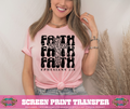 SINGLE COLOR SCREEN PRINT TRANSFER - FAITH EPHESIANS