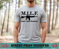 SINGLE COLOR SCREEN PRINT - MILF