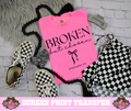 SINGLE COLOR SCREEN PRINT TRANSFER   - BROKEN BOW