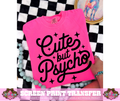 SINGLE COLOR SCREEN PRINT TRANSFER   - CUTE BUT....