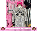 SINGLE COLOR SCREEN PRINT TRANSFER   - RODEO