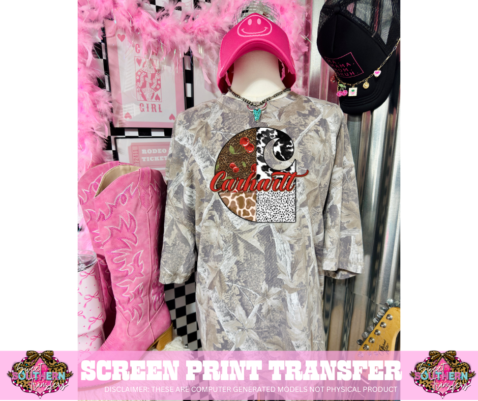 FULL COLOR SCREEN PRINT  - C CHERRY