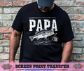 SINGLE COLOR SCREEN PRINT TRANSFER   - PAPA