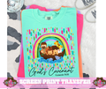 FULL COLOR SCREEN PRINT  - GODS C
