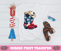 FULL COLOR SCREEN PRINT-  BOOTS