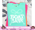 SINGLE COLOR SCREEN PRINT - BOAT BABE BOW