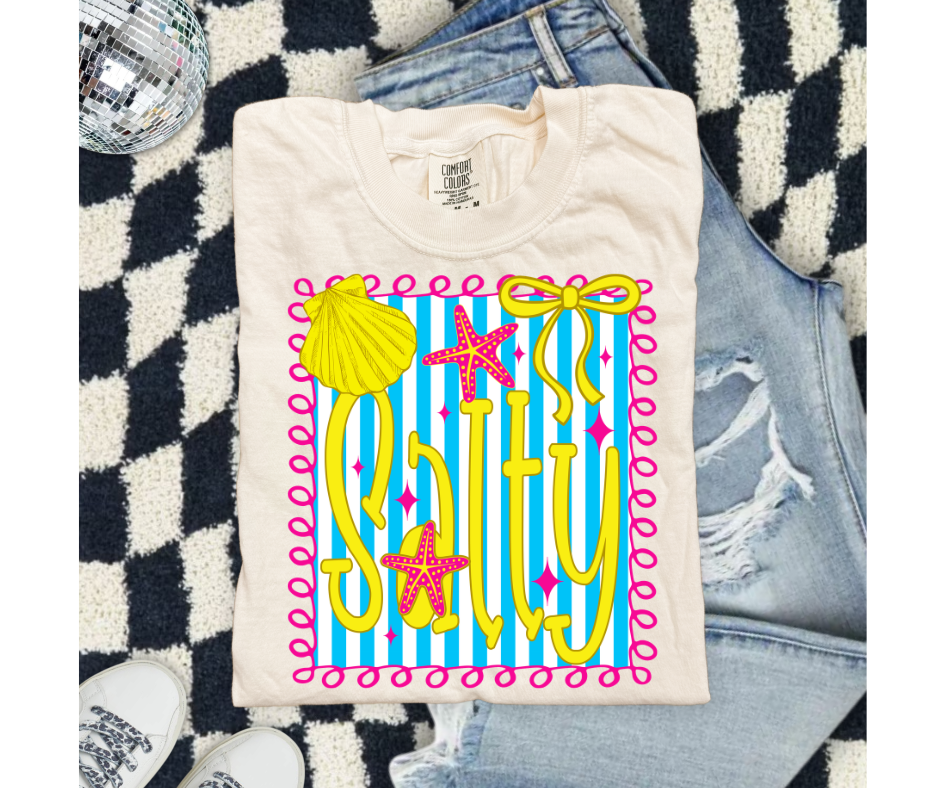 FULL COLOR SCREEN PRINT- SALTY