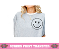 SINGLE COLOR SCREEN PRINT - REG SMILEY