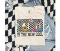 FULL COLOR SCREEN PRINT-KIND IS THE NEW COOL