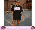 FULL COLOR SCREEN PRINT- DARLIN PINK