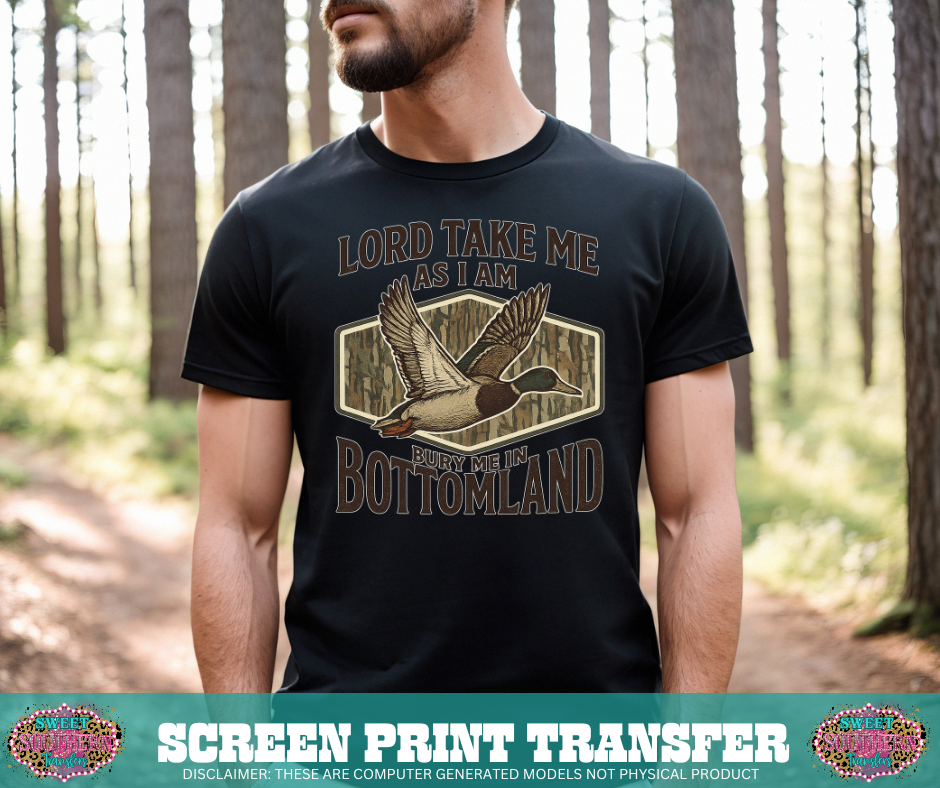 FULL COLOR SCREEN PRINT  - BOTTOM LAND
