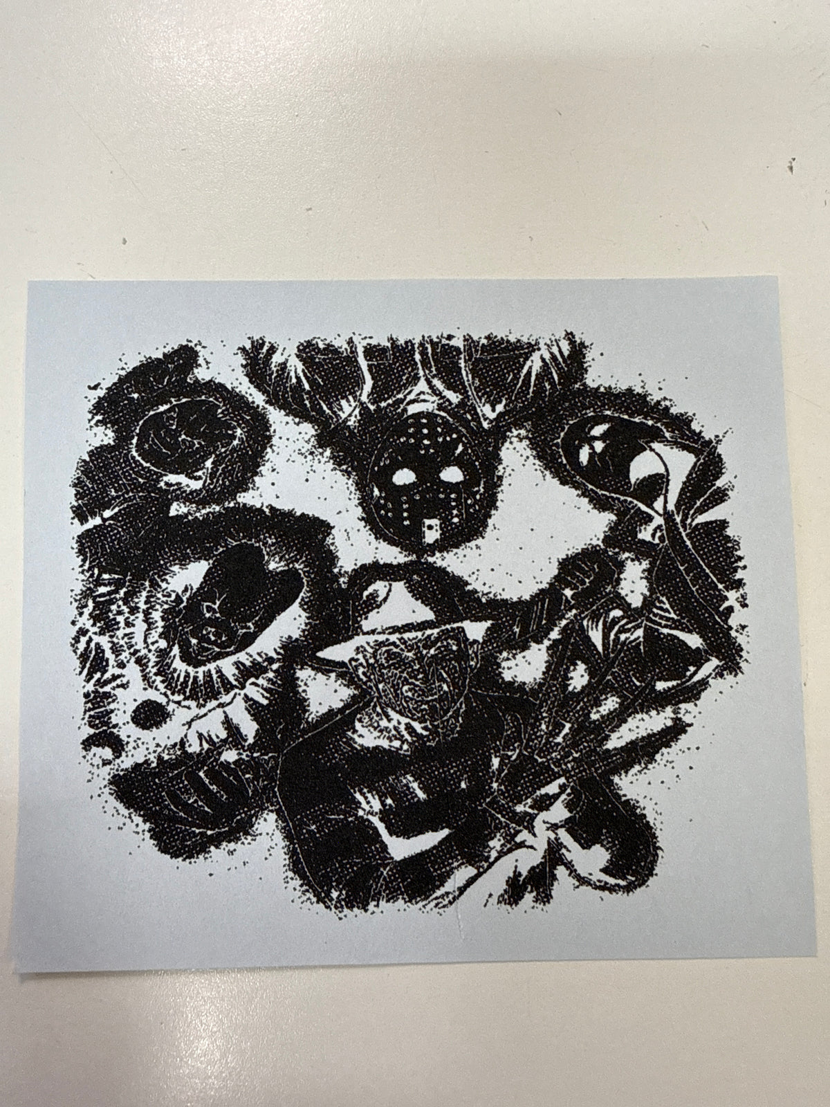 SINGLE COLOR SCREEN PRINT - F PEOPLE