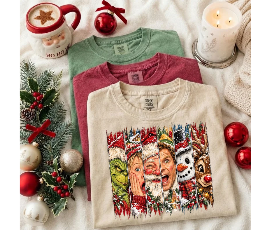 FULL COLOR SCREEN PRINT - F DISTRESSED