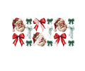SANTA BOW - UV DTF