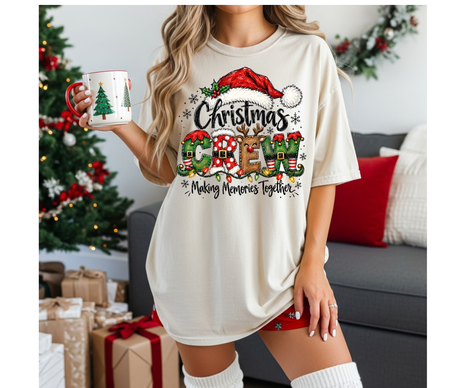 FULL COLOR SCREEN PRINT - CHRISTMAS CREW