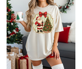 FULL COLOR SCREEN PRINT - SANTA GOLD