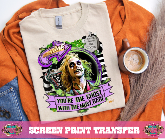 FULL COLOR SCREEN PRINT - S H O W TIME