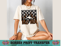 FULL COLOR SCREEN PRINT  - MAMA CHEETAH FLAMES