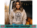 SINGLE COLOR SCREEN PRINT - PUMPKIN SEASON CHEETAH  (LOW INVENTORY)